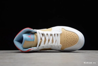 SE AIR - MID JORDAN 1 (W) SESAME 0726